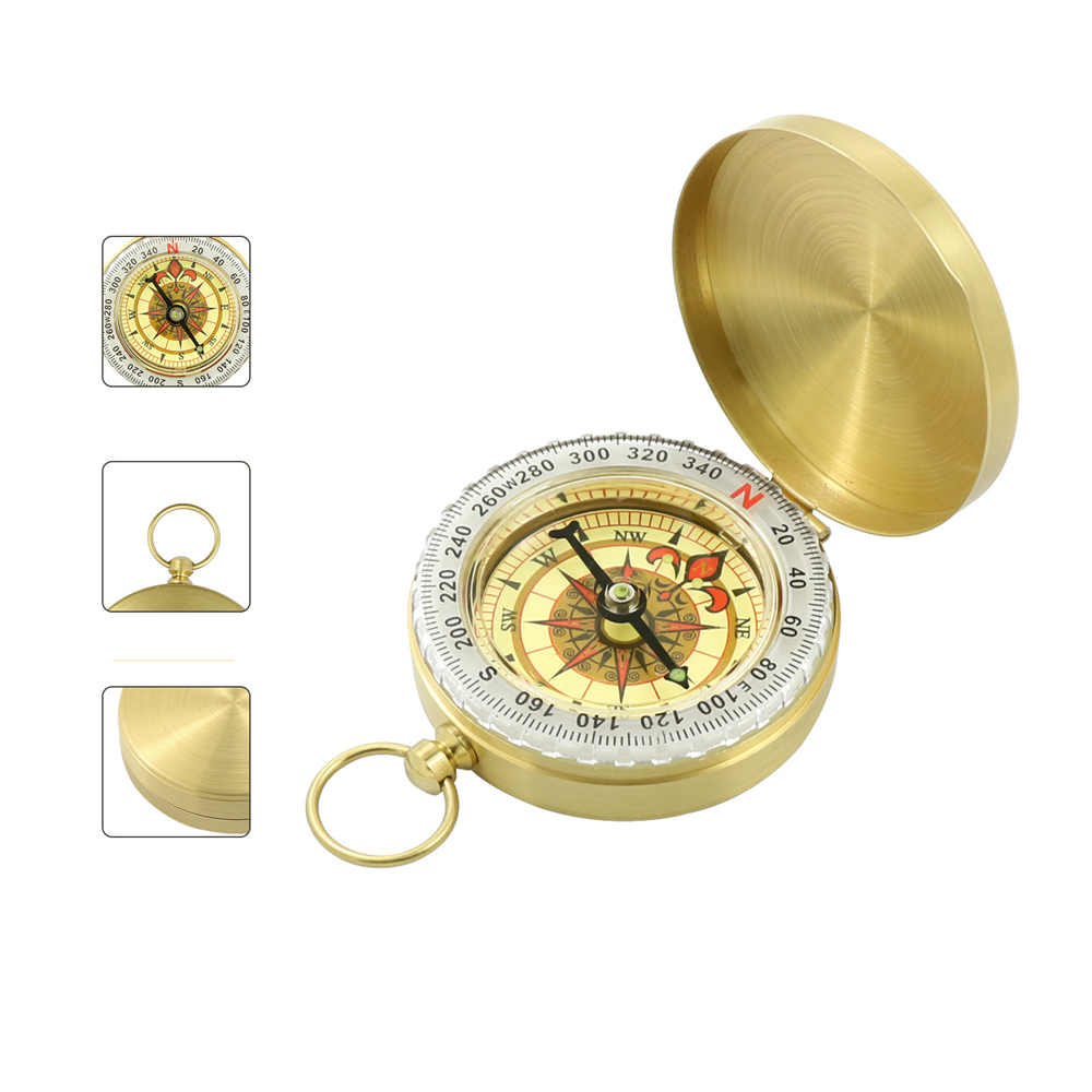 Outdoor Hunting Guide - 1 Piece Camping Survival Compass Metal