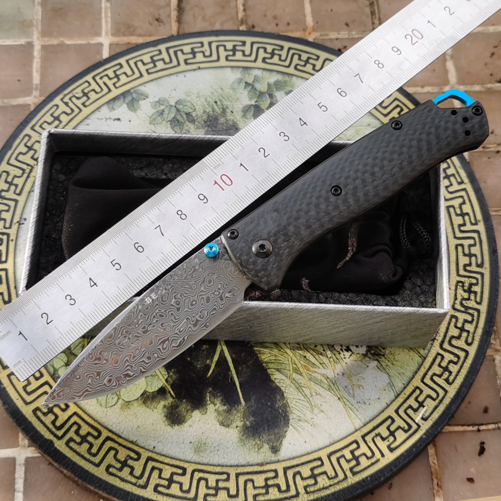 Laminated steel Damascus 535 T - Best Hunting Outdoor Knife review and price