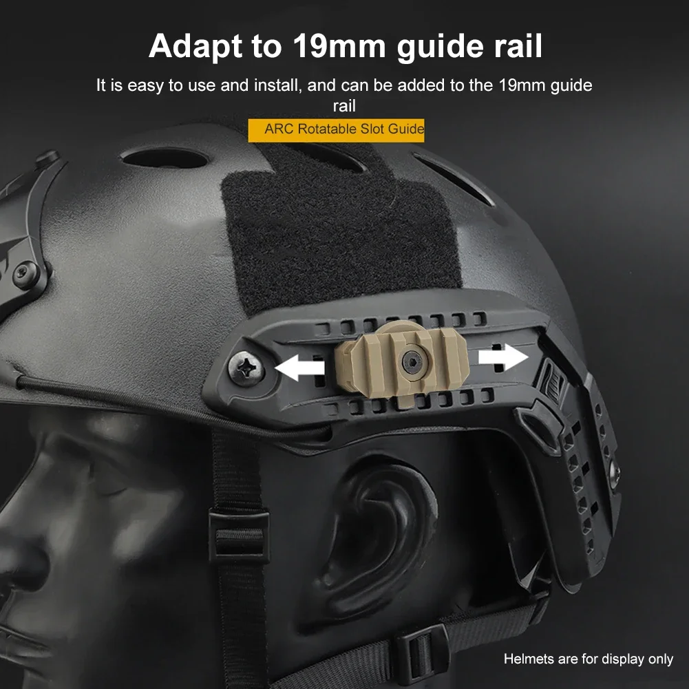 2pcs Tactical Helmet Side Rail - Outdoor Hunting Guide review and price